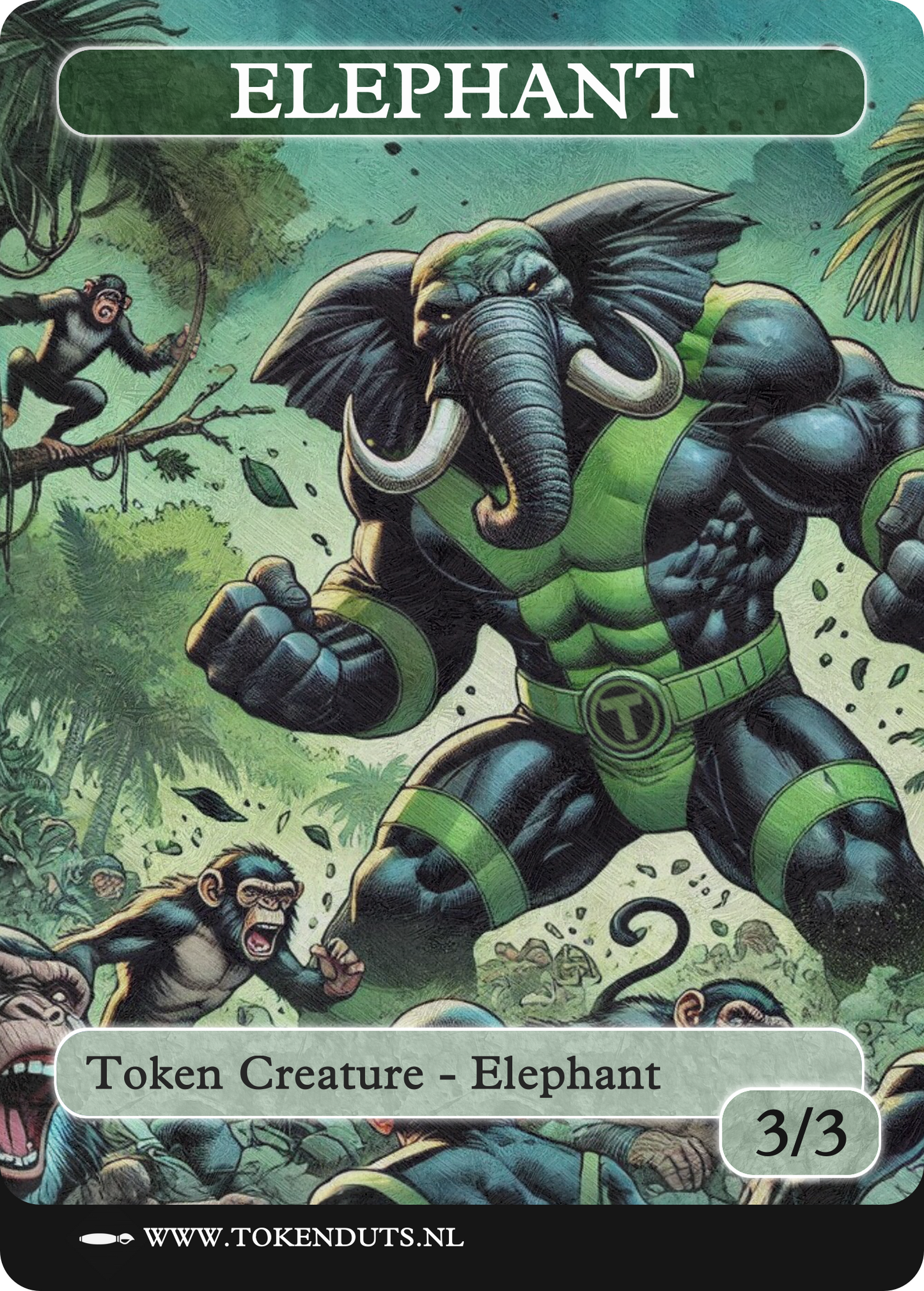 Elephant  Token