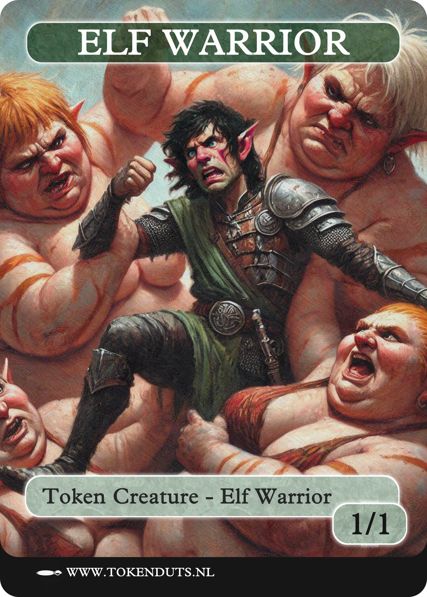 Elf Warrior Token