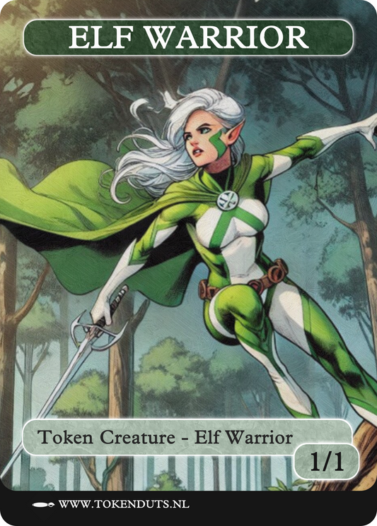 Elf Warrior Token